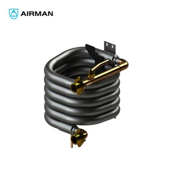 Водоохлаждаща се кондензаторна намотка за термопомпа